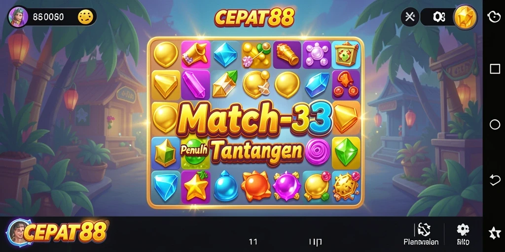 Gameplay seru dan penuh warna di CEPAT88.