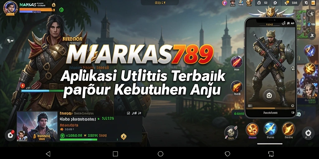 Tampilan antarmuka yang bersih dan intuitif dari MARKAS789.